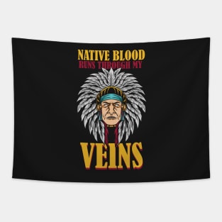 NATIVE AMERICAN: Native Blood Tapestry