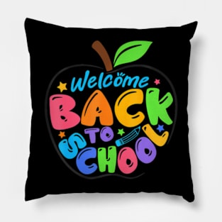 Welcome Back To School 2023 Happy First Day Of School Kids Pillow