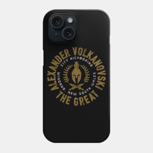 Alexander The Great Volkanovski Phone Case