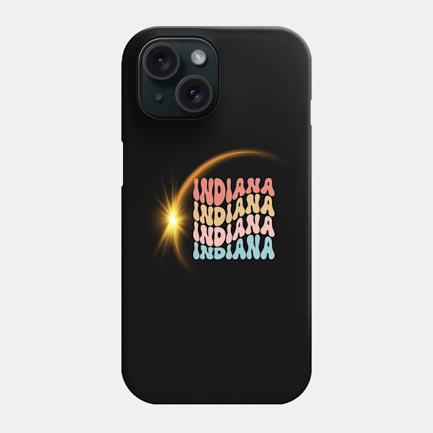 Indiana Total Solar Eclipse Phone Case by Total Solar Eclipse