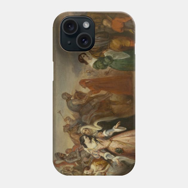 Lenore - The Return of the Army by Ary Scheffer Phone Case by Classic Art Stall