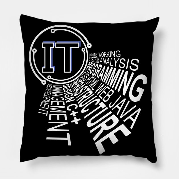 Information Technology Pillow by vpan