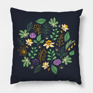 Spring floral pattern Pillow
