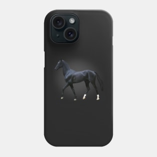 Black Akhal-Teke (Slate) Phone Case