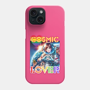 Kawaii, Anime Girl, Cosmic Lover | Catsie Cat Phone Case