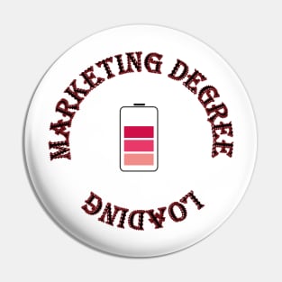 marketing degree loading Pin