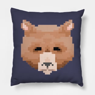 Pixel Bear Pillow