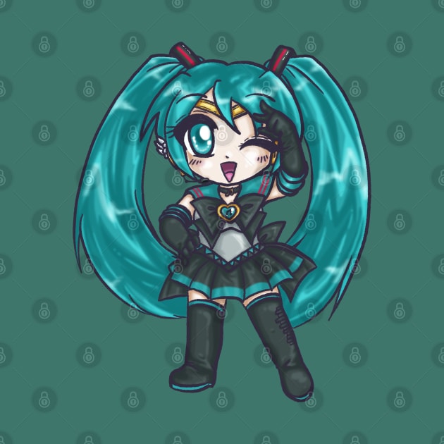 Sailor Miku by CharismaCat