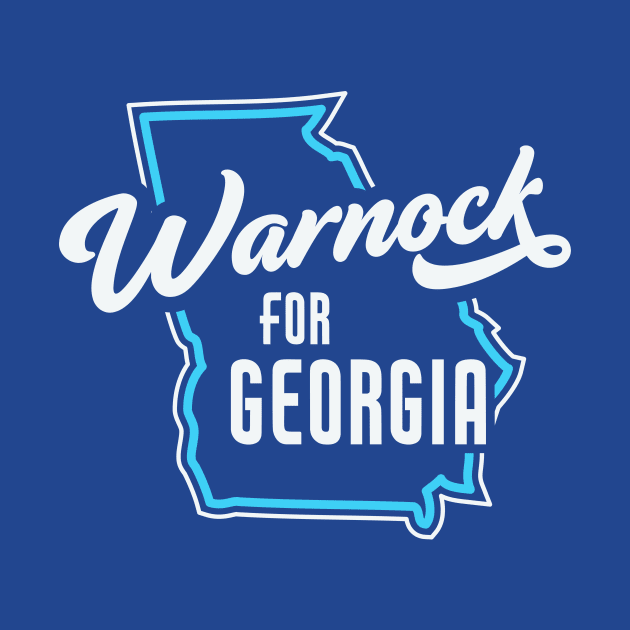 Vintage Warnock for Georgia Senate // Warnock for Senate by SLAG_Creative