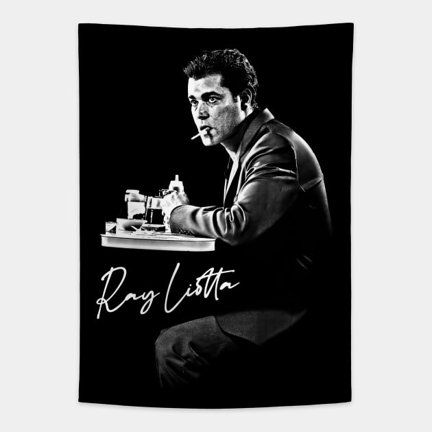 Ray Liotta / Retro 90s Fan Art Design Tapestry by DankFutura