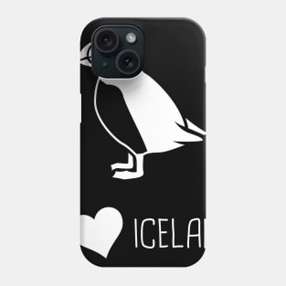 I Love Iceland | Puffin Design Phone Case