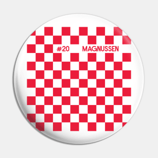 Kevin Magnussen Racing Flag - 2022 Season Pin