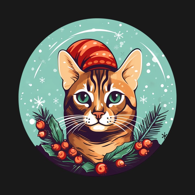 Bengal Cat Xmas, Love Cats by dukito