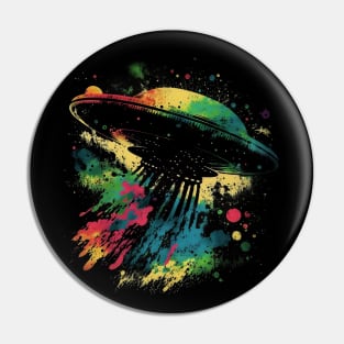 Flying Saucer Pin