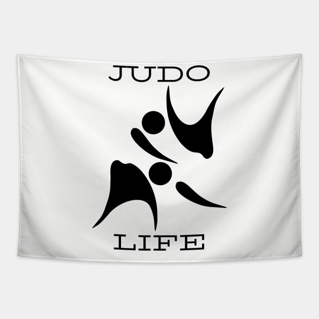 Judo Life Tapestry by Rickido