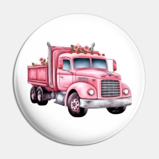 Pink Truck Pin