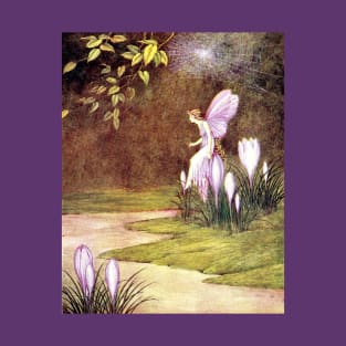 Crocus Fairy - Ida Rentoul Outhwaite T-Shirt