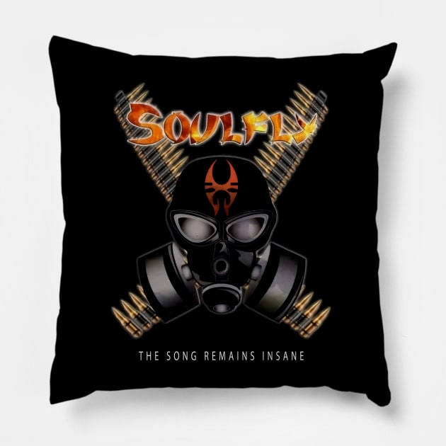 soulfly the song remains insane Pillow by fancyjan