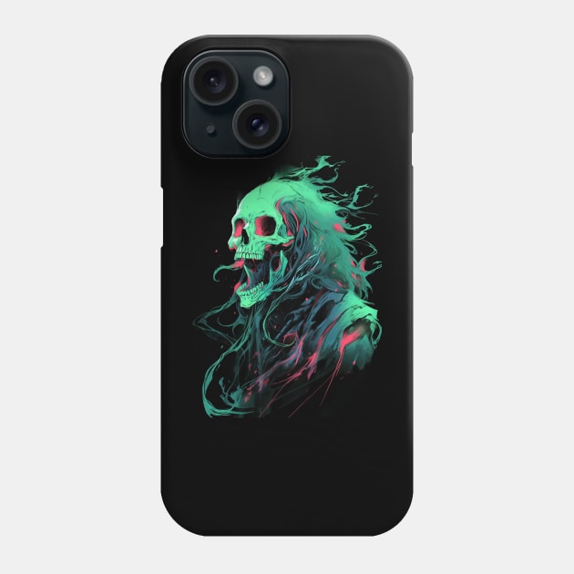 Anime Ghost Phone Case by MikeyMeta