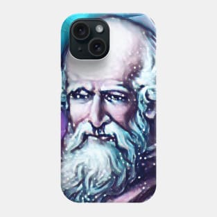 Archimedes Snowy Portrait | Archimedes Artwork 13 Phone Case