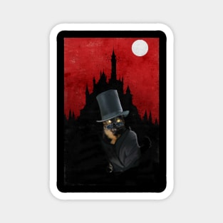 Vampire Cat Magnet