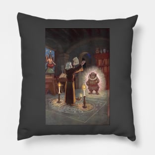 Experienced Magician Summons Mephistopheles Pillow