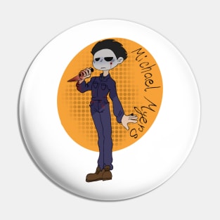 Michael Myers Chibi Pin