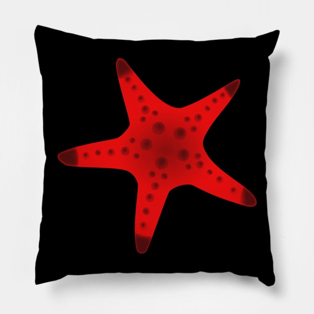 Sea Star 2 Pillow by artsandherbs