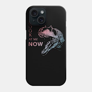 Allosaurus Roaring Dinosaur Vintage Phone Case