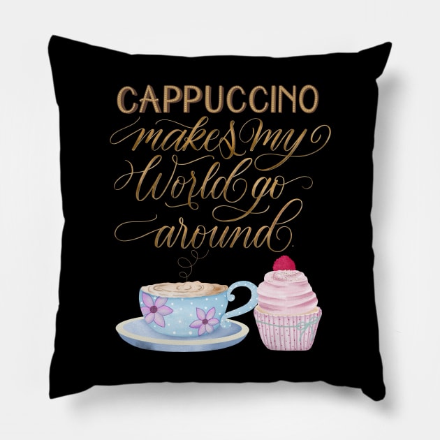Coffee love Pillow by CalliLetters