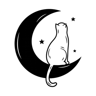 Moon Cat T-Shirt