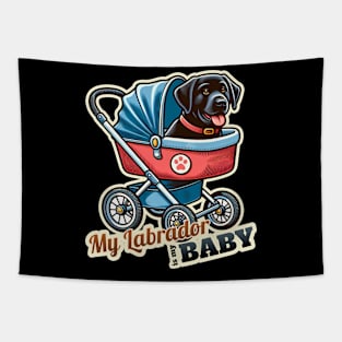 Baby Labrador Retriever Tapestry