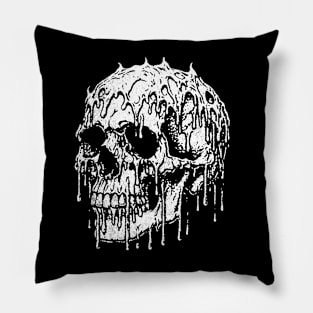 MELTING SKULL Pillow