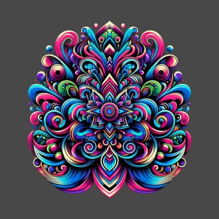 psychedelic pattern T-Shirt