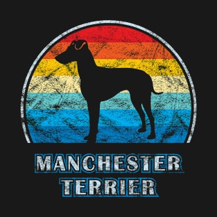 Manchester Terrier Vintage Design Dog T-Shirt