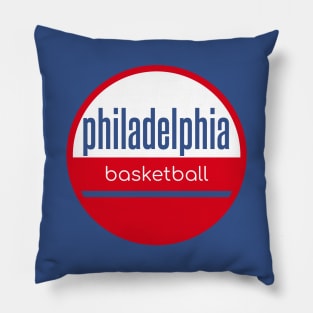 philadelphia basketball Pillow