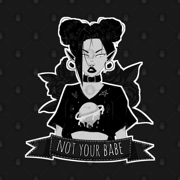 Not Your Babe by artsiecassie