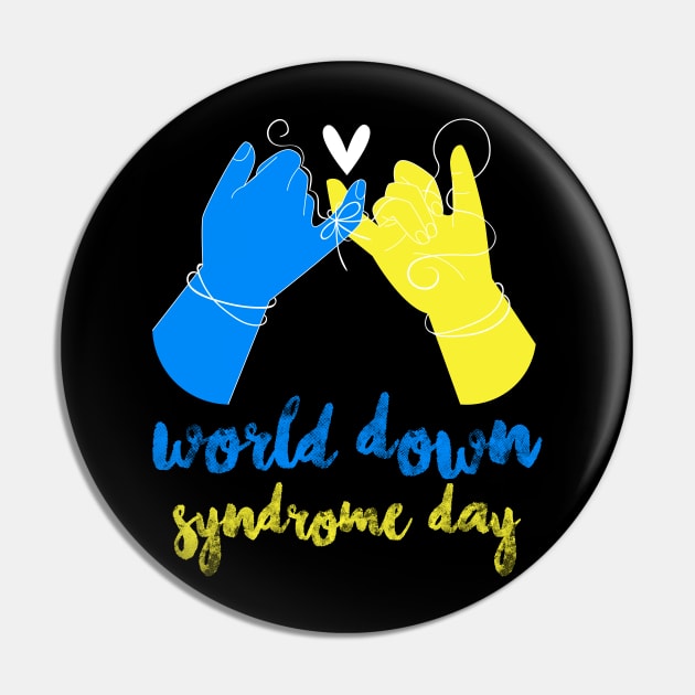 World Down Syndrome Day Awareness National T21 Pin by ZaikyArt