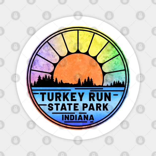 Turkey Run State Park Indiana IN Magnet by TravelTime