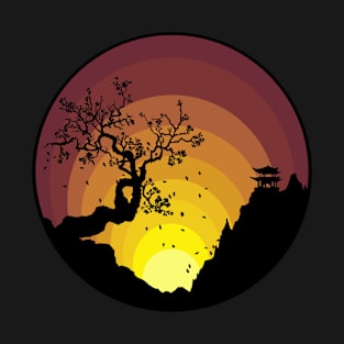 Japanese sunset T-Shirt