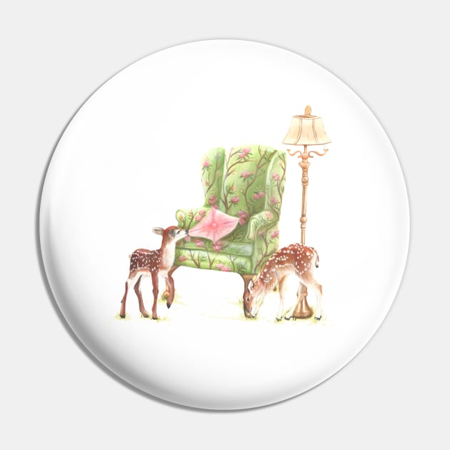 Vintage deer decor Pin by HannahFarr