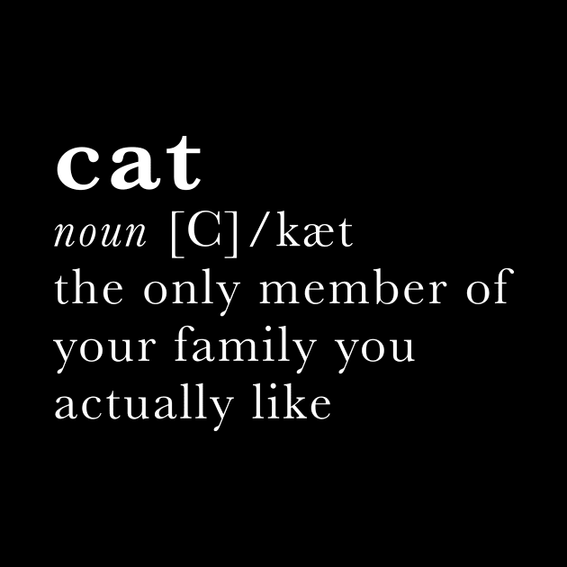 Cat - dictionary definition by Creatobot