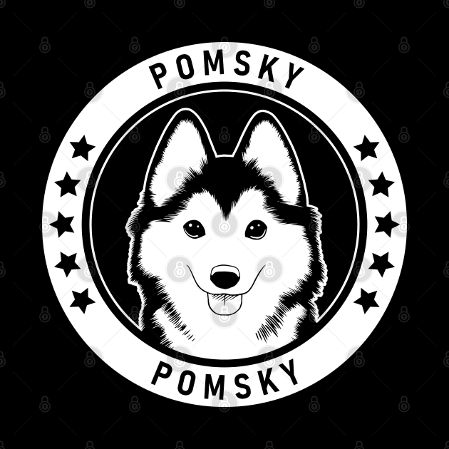 Pomsky Fan Gift by millersye