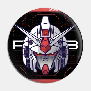 Gundam Rx-78 Head Pin