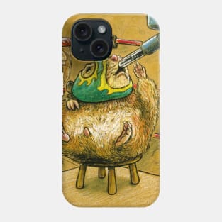 Luchador Hamster Phone Case