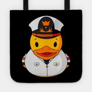 Ship Captain Rubber Duck Tote