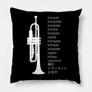 International Trumpet Pillow