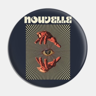 Hand Eyes Nouvelle Pin