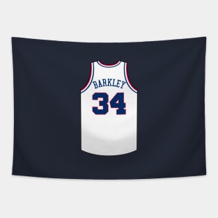 Charles Barkley Philadelphia Jersey Qiangy Tapestry