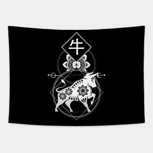 Chinese, Zodiac, Ox, Astrology, Star sign, Stars Tapestry